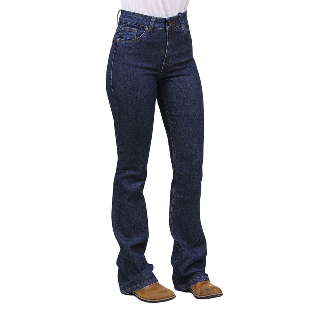 Calça Jeans Feminina Bootcut Azul West X 37866