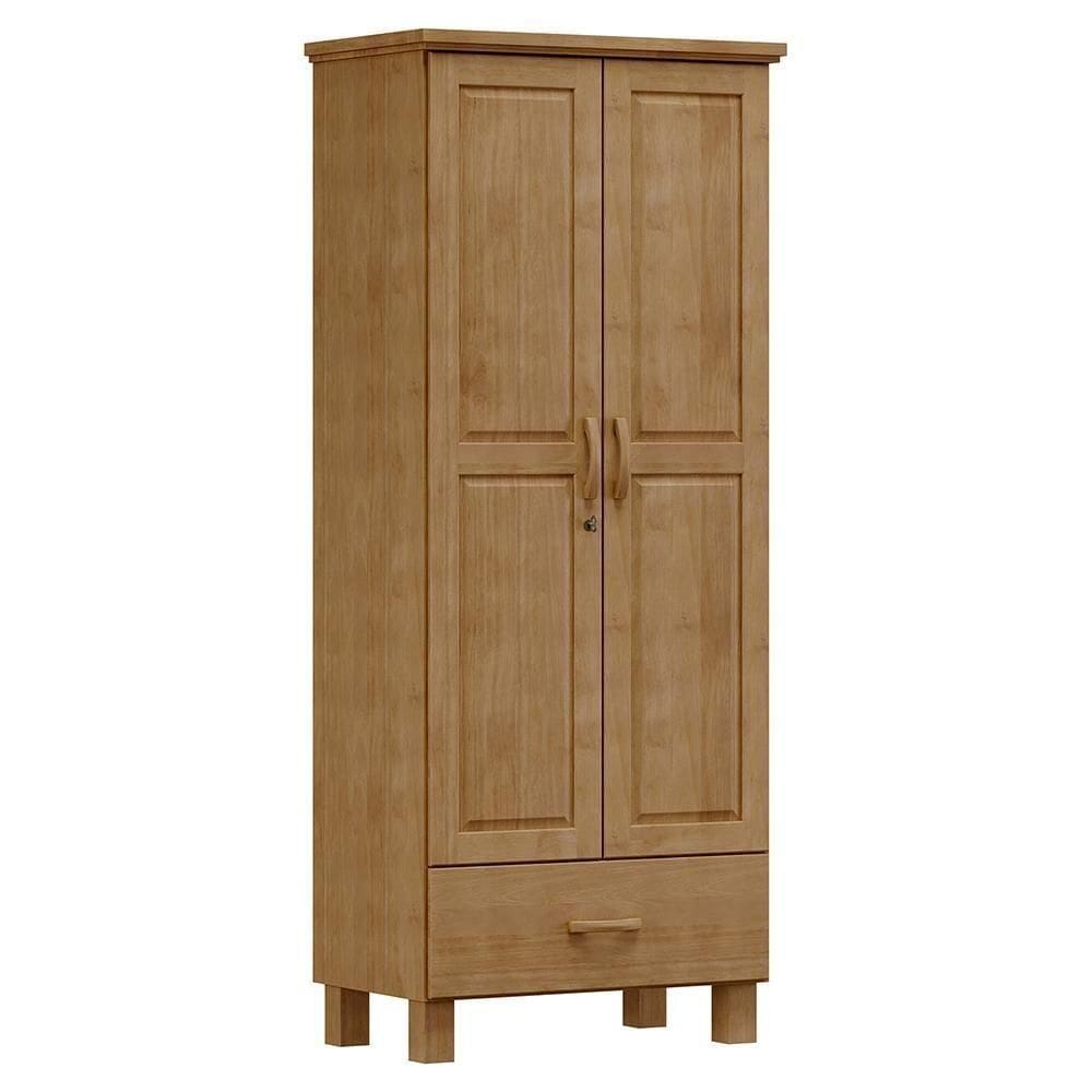 Guarda Roupa 2p 1g Madeira Maciça 81 Cm 1140 Freijo Milani Store Freijo