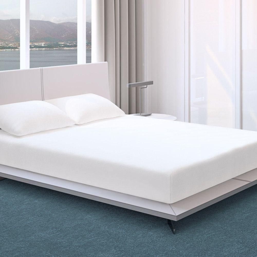 Protetor De Colchão Box Casal Com Elástico Proteção/conforto branco
