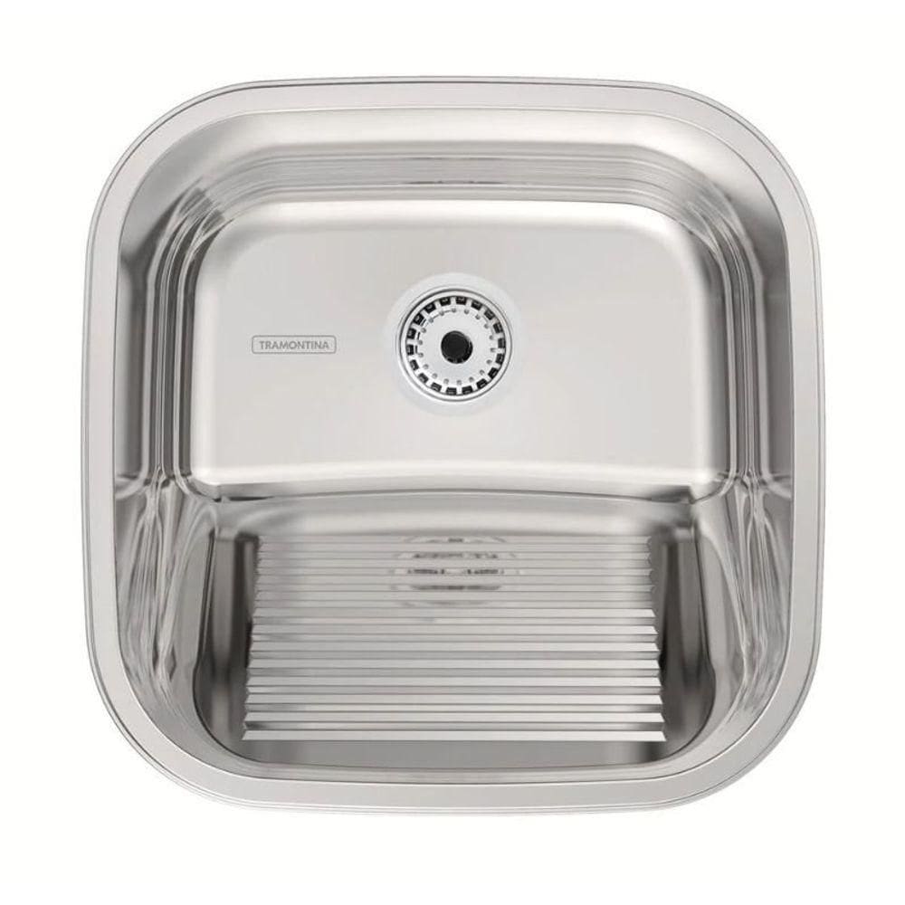 Tanque Inox Hera Compact 40x40x22 25l Polido Tramontina