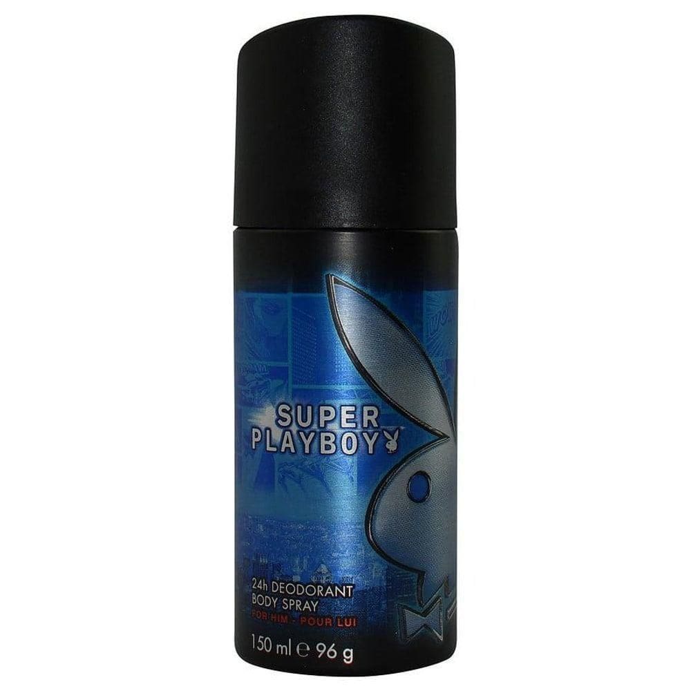 Água De Cheiro Masculina Playboy Super Spray Corporal 150 Ml