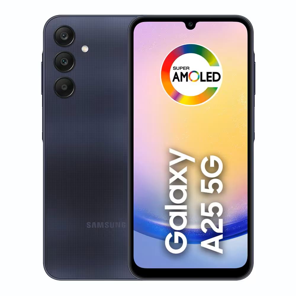 REEMBALADO: Samsung Galaxy A25 5G 256GB, 8GB, Tela Infinita de 6.5 - Azul Escuro