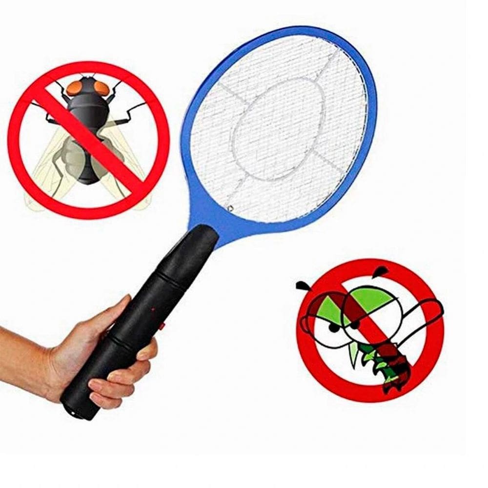Raquete Mata Pernilongos Mosquitos Dengue Ideal Para Viagem