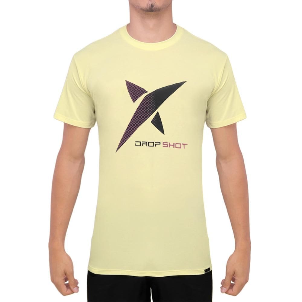Camiseta Drop Shot Game 2.0 Off White e Preta