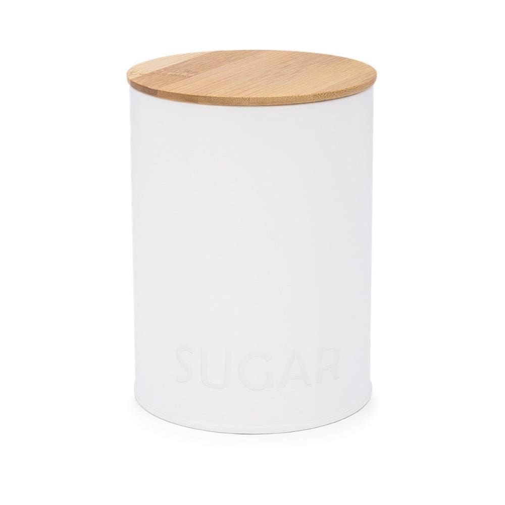Pote Redondo Para Açúcar Canister Branco 11,3X15,3Cm Brinox