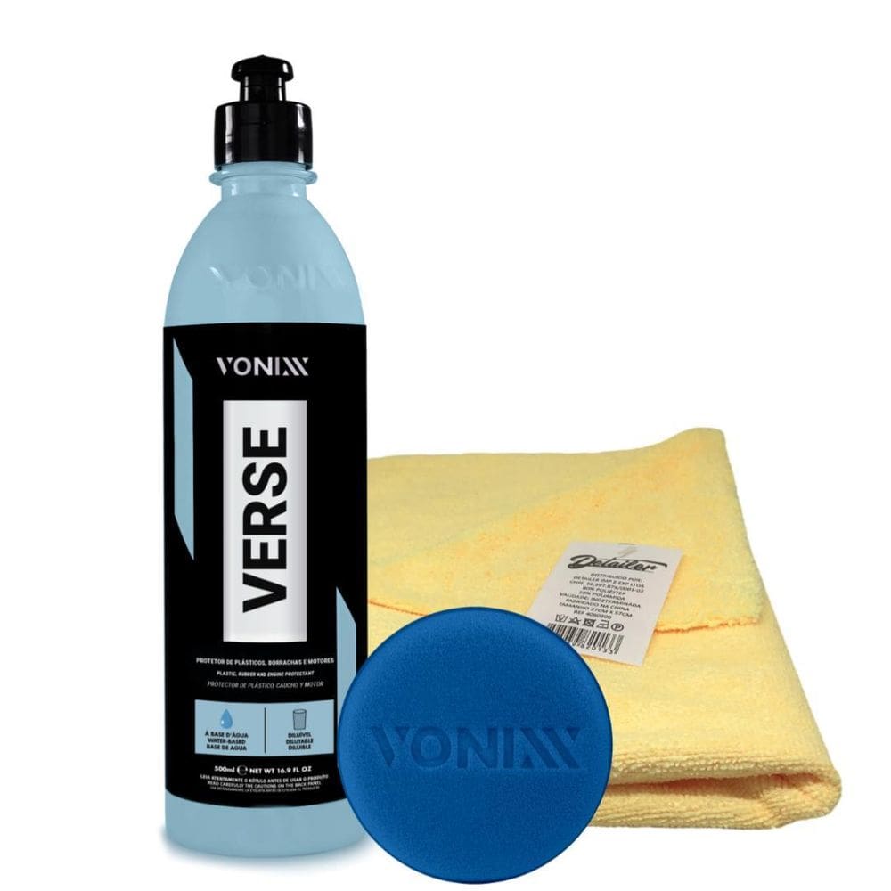 Verse 500Ml + Aplicador Espuma Vonixx + Microfibra Corte A