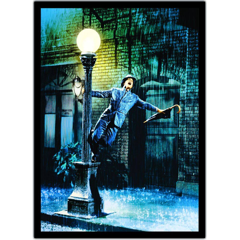Quadro Decorativo Dançando Na Chuva Cinema Filmes