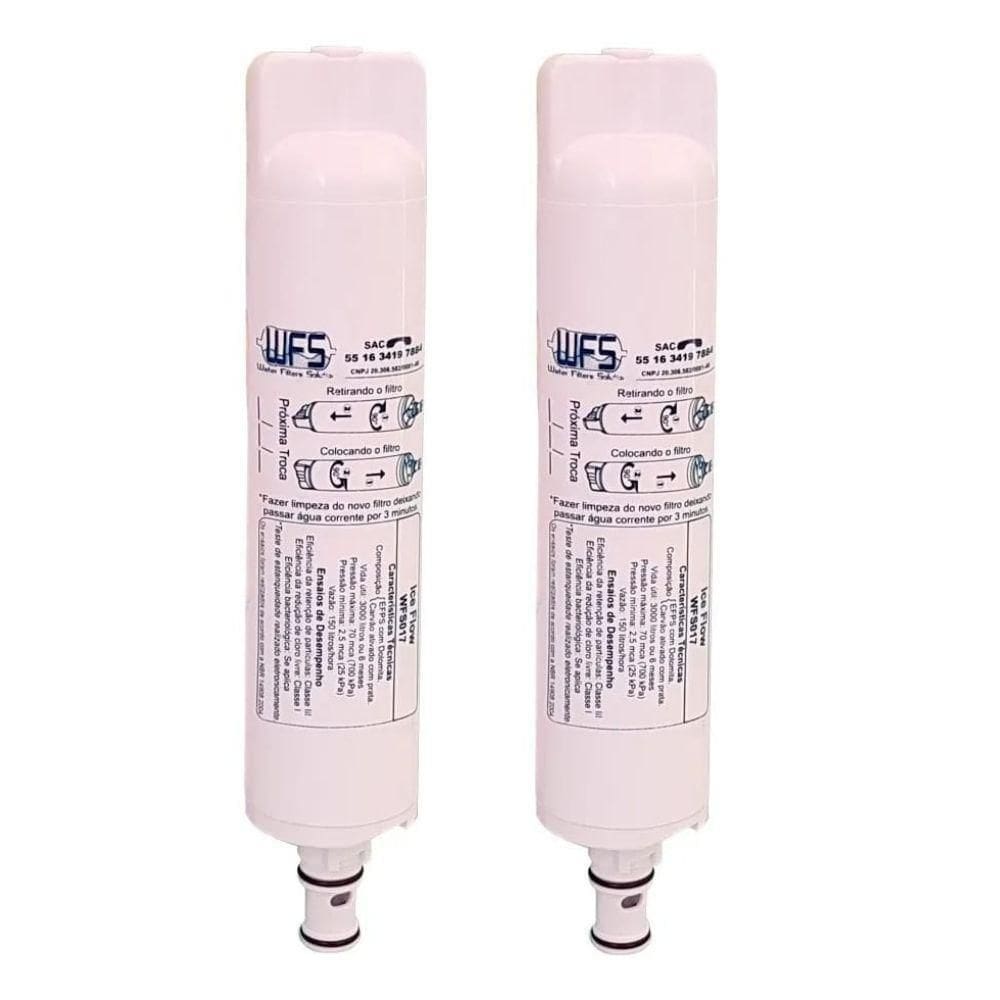 Refil Filtro Purificadores Consul Facilite - 2 Unid.