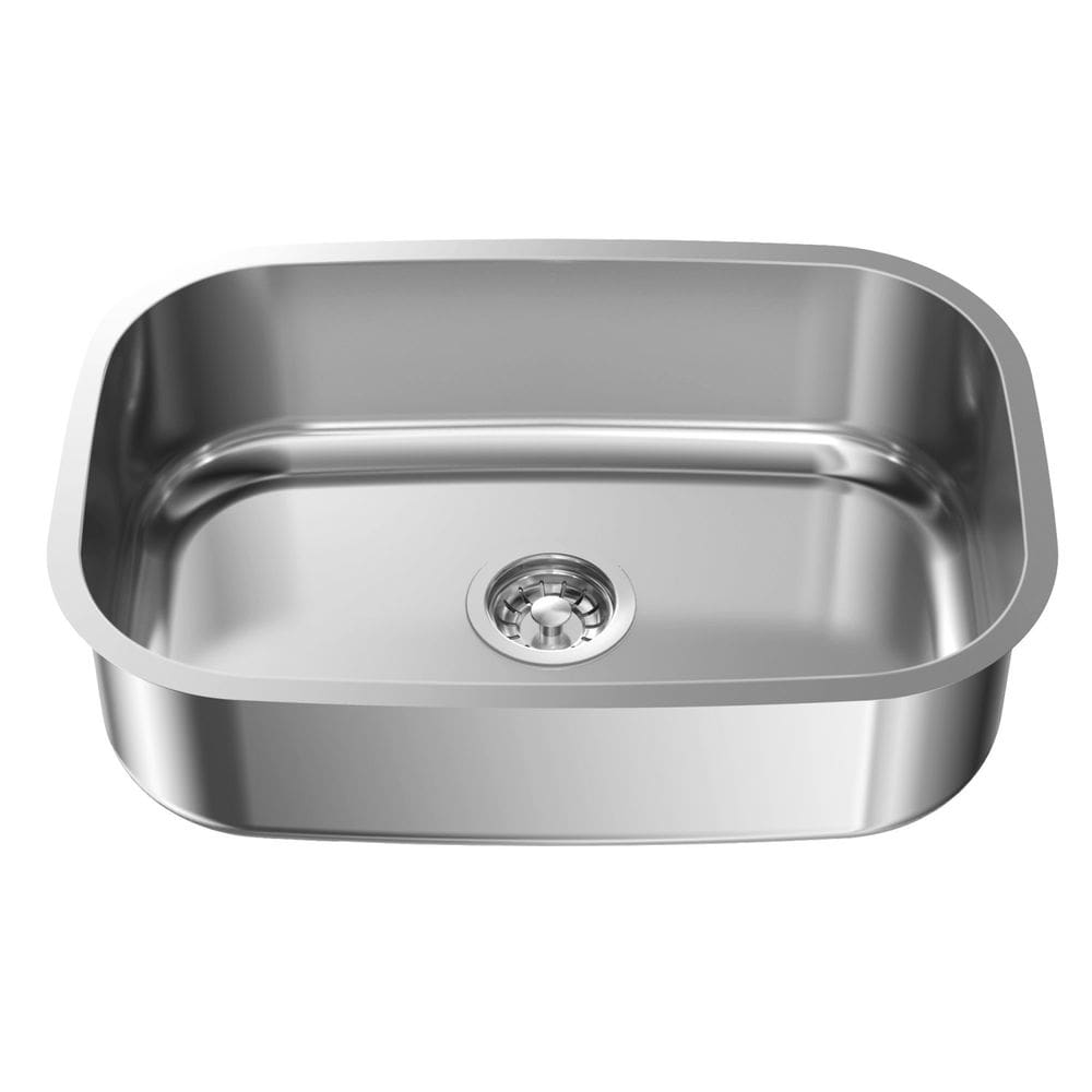 Cuba para Pia de Cozinha em Aço Inox N1 46x30x13,5mm com Válvula GhelPlus Inox