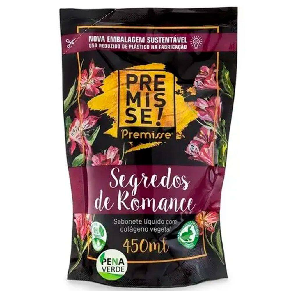 Sabonete Líquido Segredos de Romance Refil 450ml Premisse