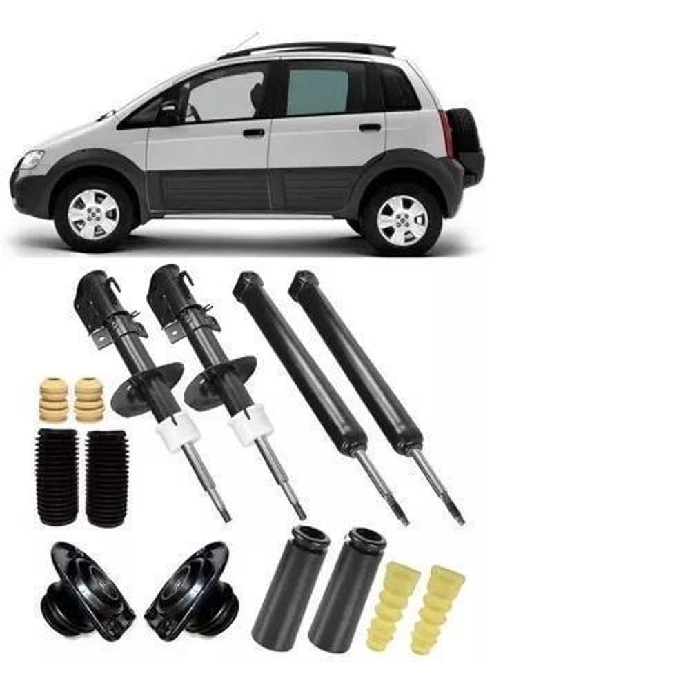 4 Amortecedor+ Kit Suspensão Idea Adventure 2008