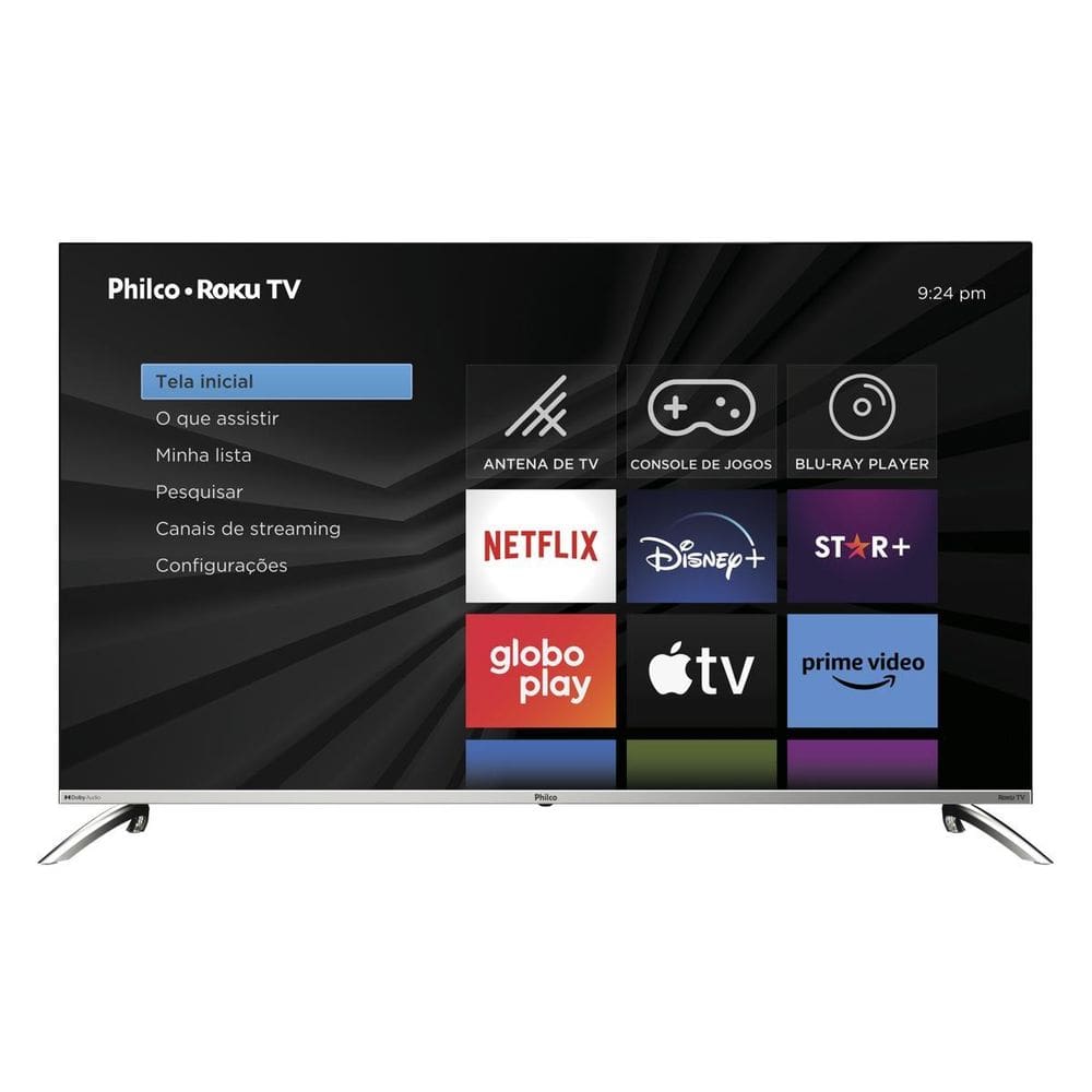 Smart TV LED 50` 4K Ultra HD Philco PTV50G7PR2CSB