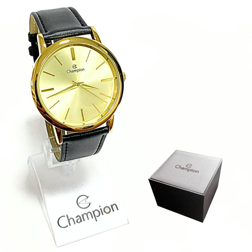 Relógio Champion Feminino Analógico Dourado Casual CN20711X