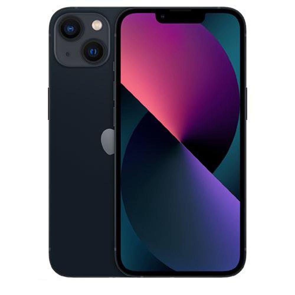 iPhone 13 Apple (128GB) Meia-noite, Tela de 6,1\", 5G e Câmera Dupla de 12 MP