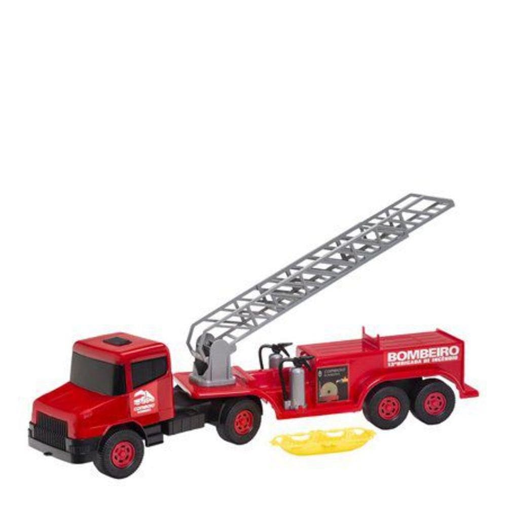 Caminhão Comboio - Bombeiros - Cardoso Toys