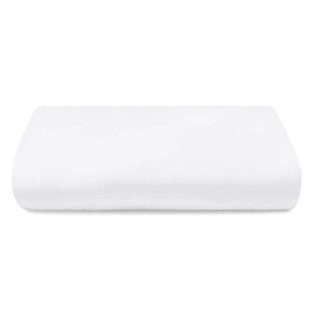 Lençol Avulso Buettner Solteiro Percal 150 Fios Casual Color Com Elástico Branco
