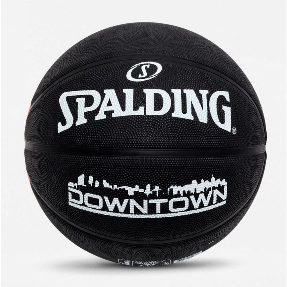 Bola Basquete Spalding Downtown Preto Oficial