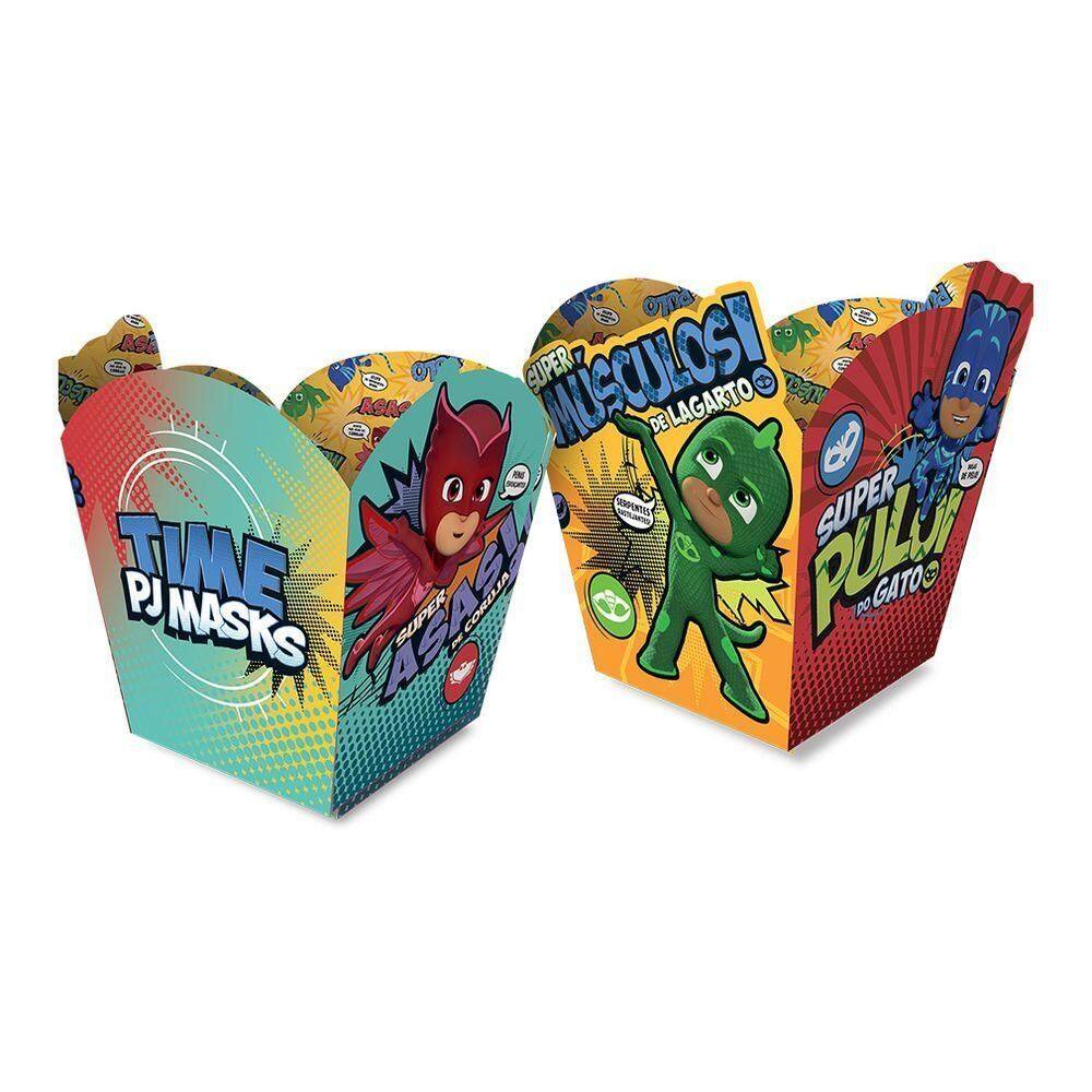 Cachepot Pequeno Pj Masks - 8 Unidades
