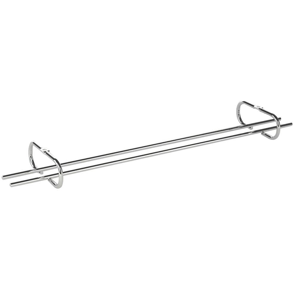 Suporte Porta Taças Reto Fixo 360x35x90mm Cromado 7141
