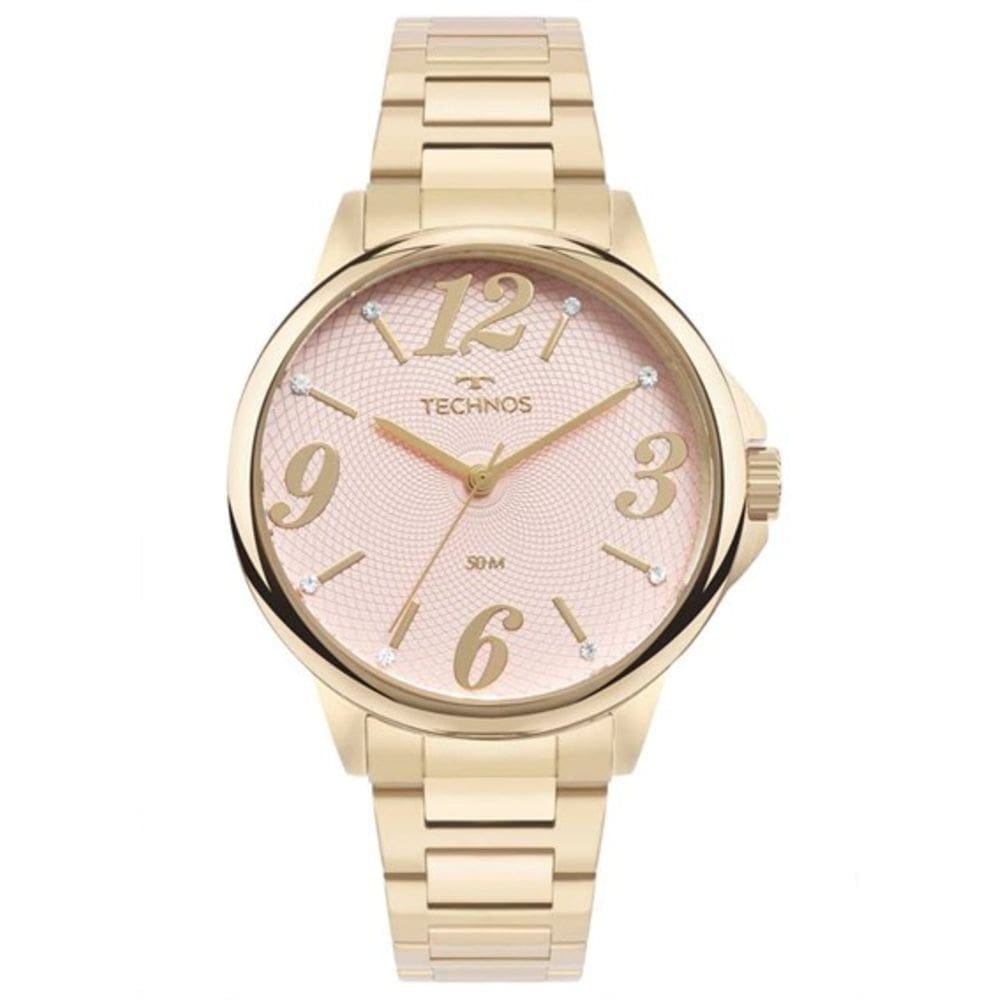 Relógio Technos Feminino Dourado 2035Mws/1T
