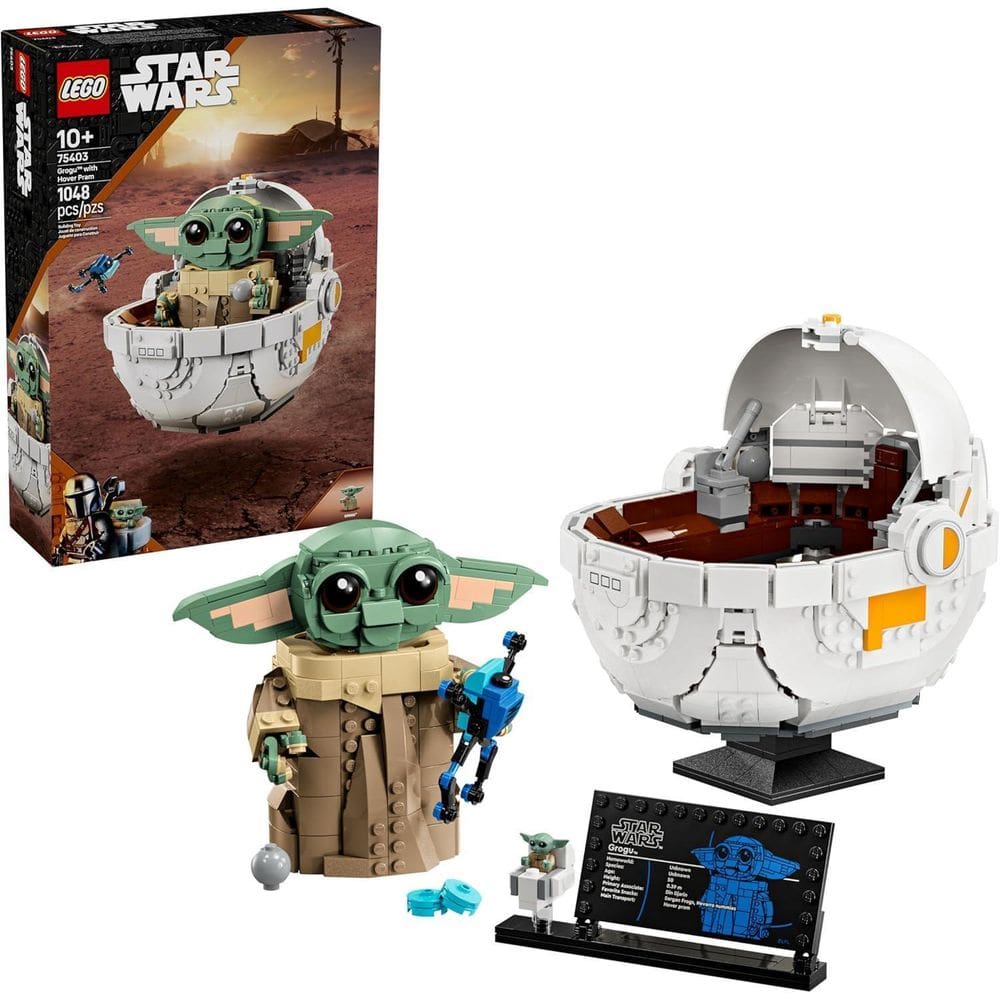 Lego 75403 Star Wars Grogu Com Berço Voador