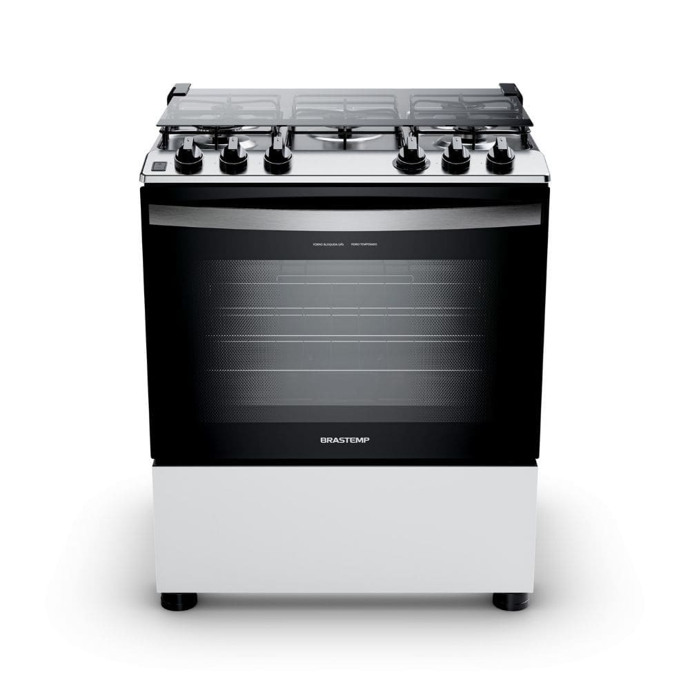 Fogão Brastemp 5 Bocas Mesa Inox BFS5NDB