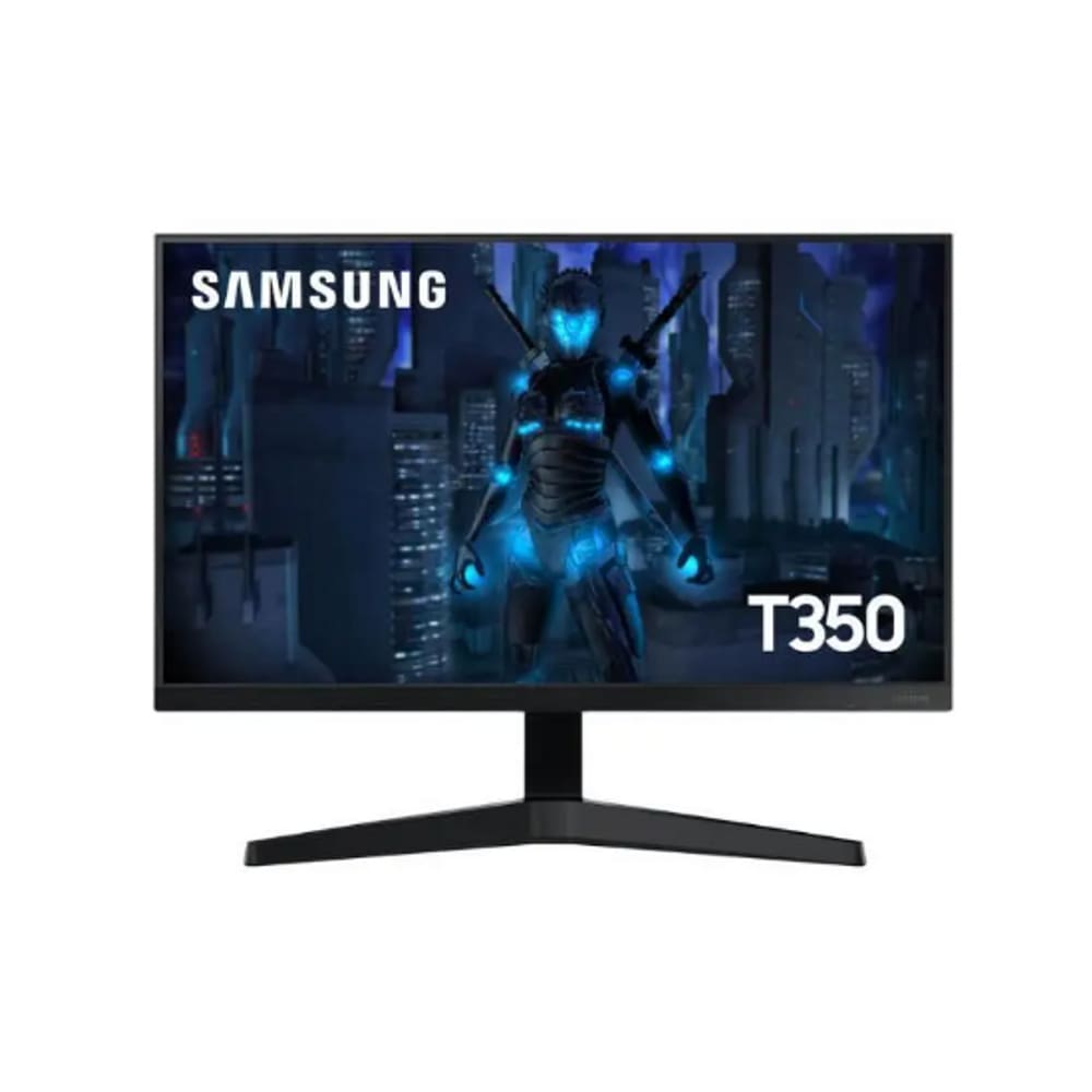 Monitor Gamer Samsung T350, 75Hz, 5Ms, HDMI, 22\" FULL HD Tela Plana, FreeSync, Game Mode