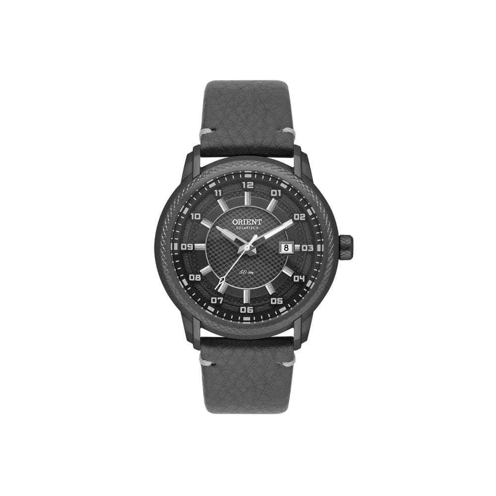 Relógio Orient Masculino Couro Solartech Mpsc1015 G2nx