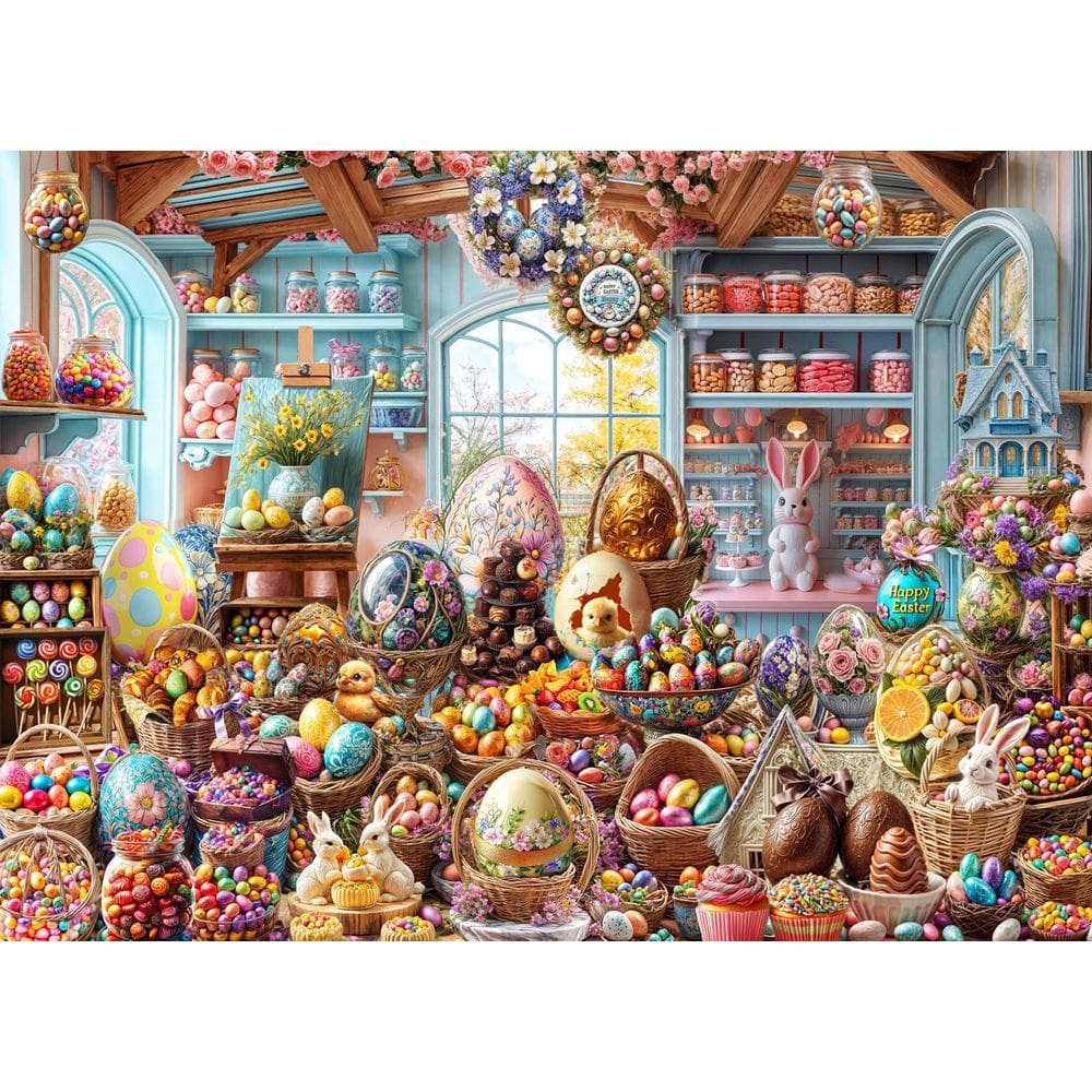 Quebra-cabeça Vermont Christmas Company Easter 1000 peças