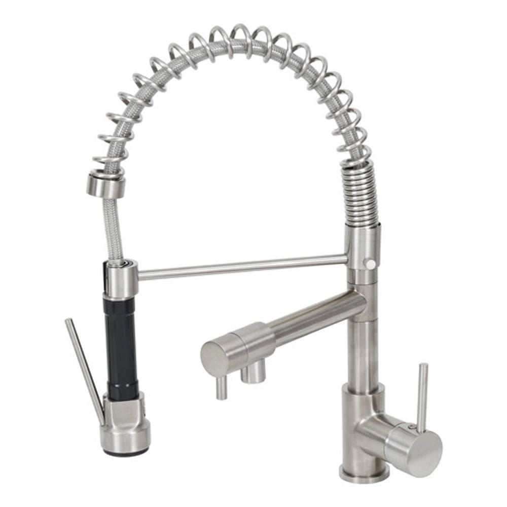 Torneira De Mesa Cozinha Gourmet Monocomando Escovado Double