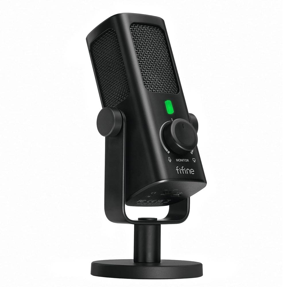 Microfone condensador USB para podcast FIFINE PROFILE3