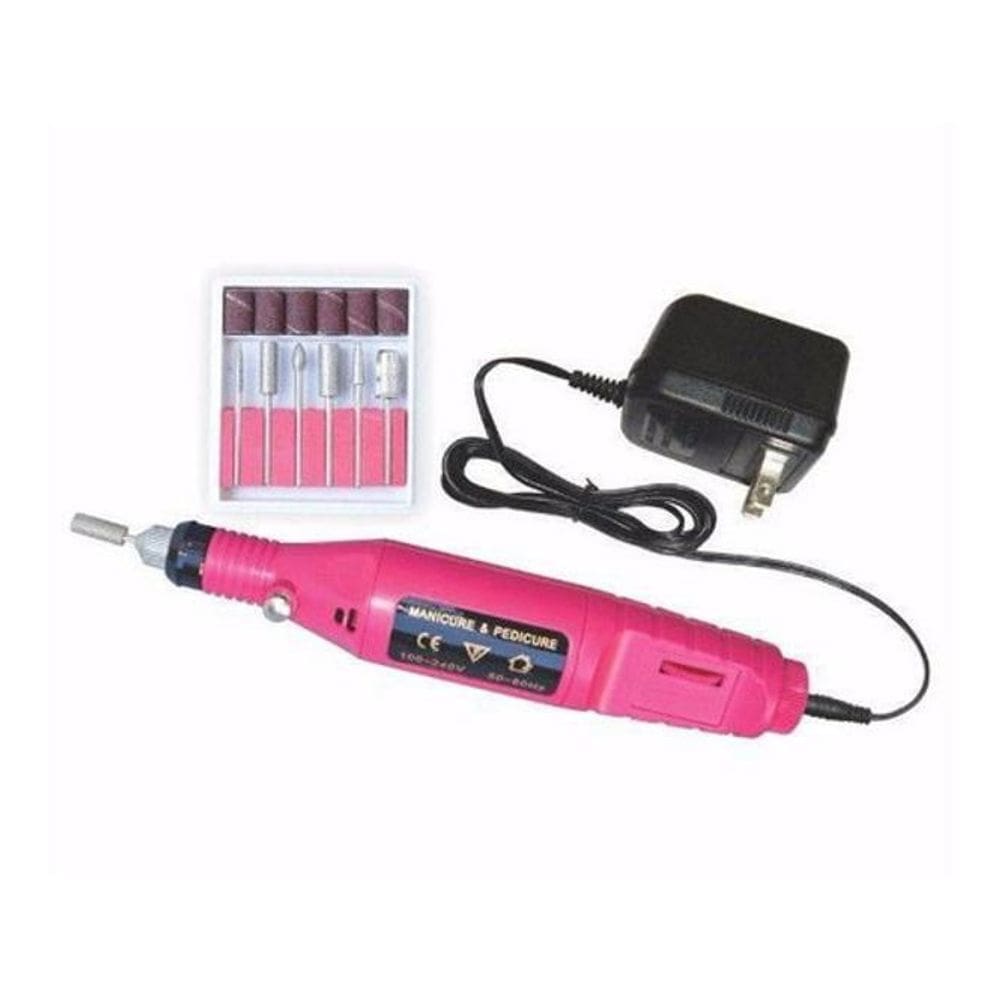 Lixa Elétrica Polidora Unha Alongamento Fibra Vidro Bivolt