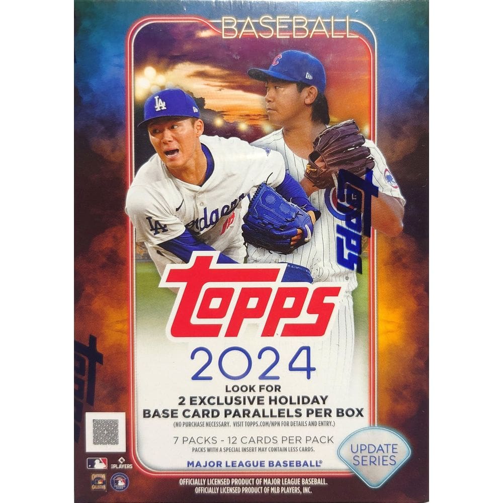 Trading Card Value Box Topps, série de atualizações de beisebol de 2024