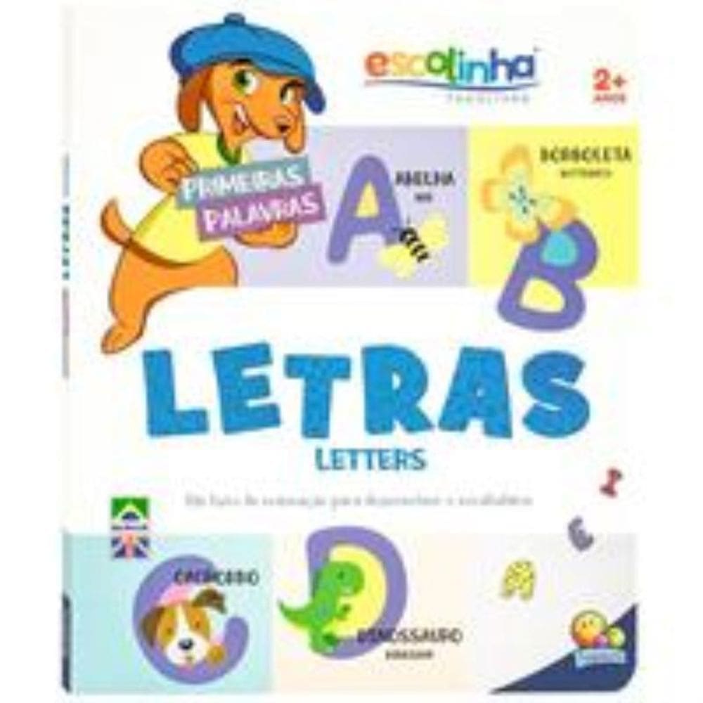 Escolinha Todolivro - Primeiras Palavras -  Letras - Todolivro
