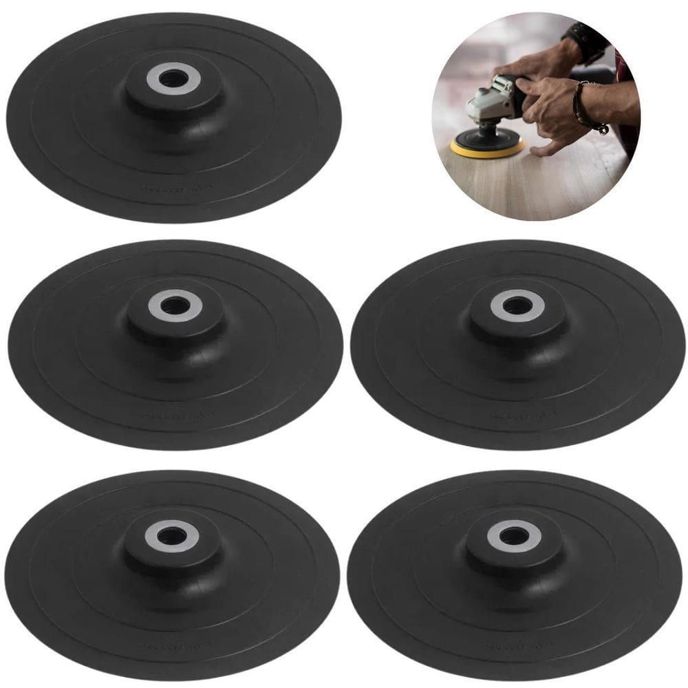 Suporte De Borracha Para Disco De Lixa Boina 115Mm 10 Un