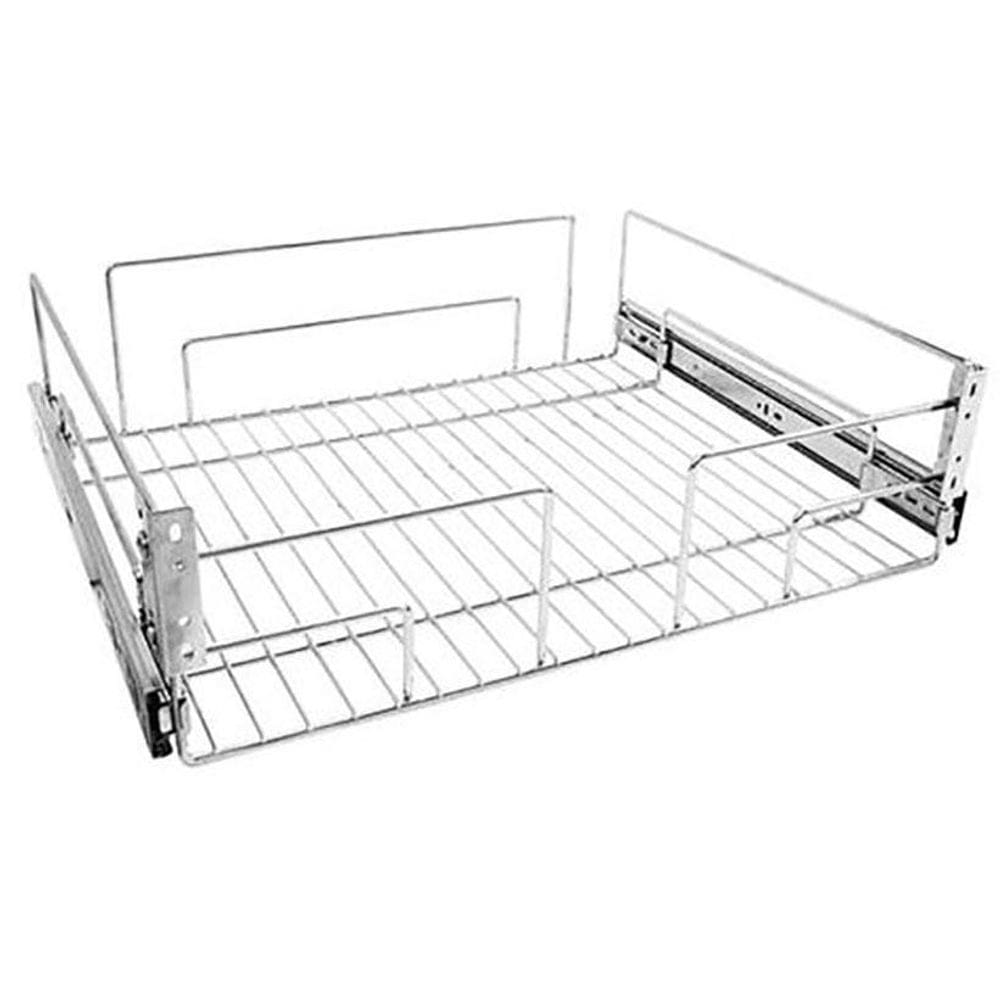 Gaveta Maxi Multi-Trilhos Cromada 8372 Módulo 500 Mm