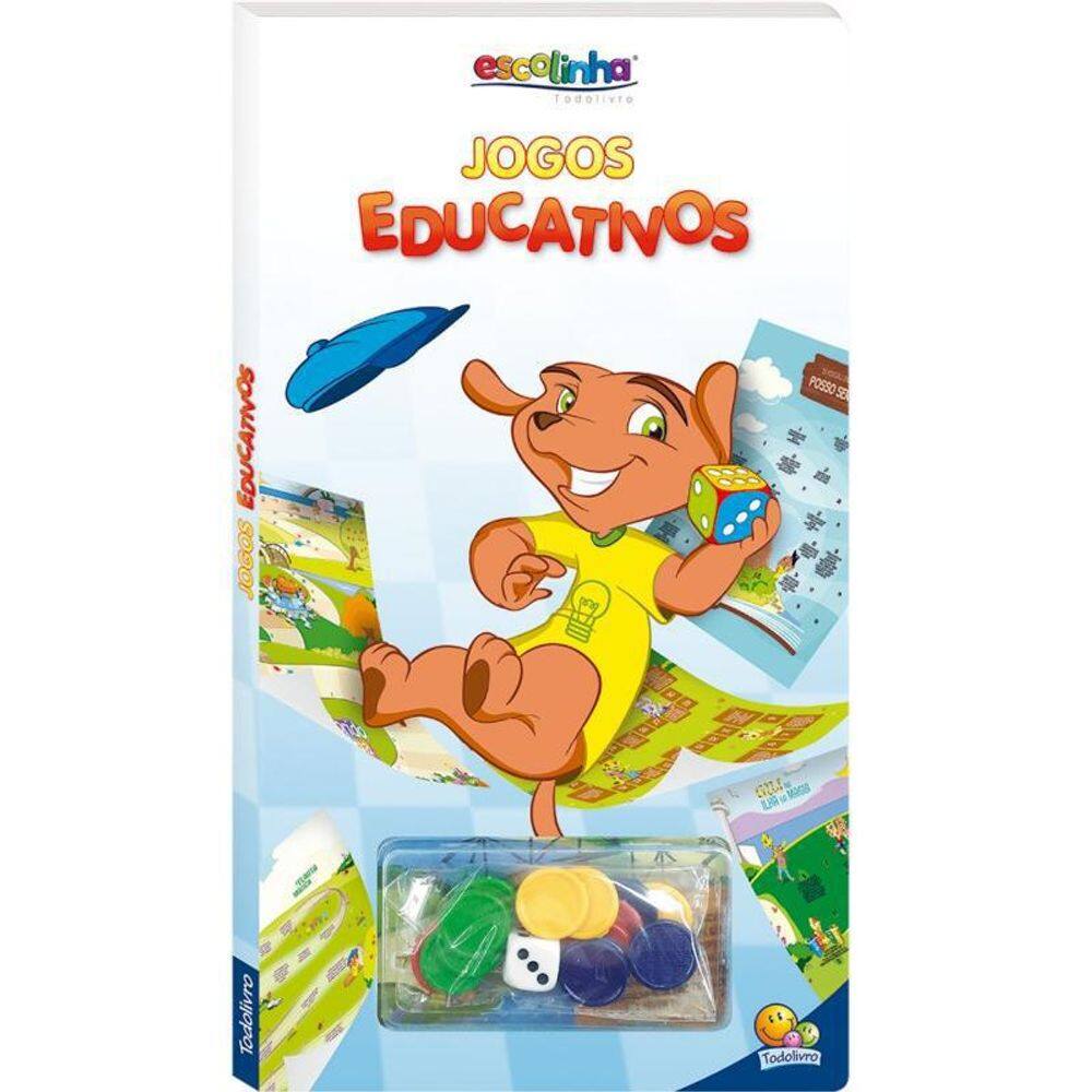 Livro Escolinha Jogos Educativos