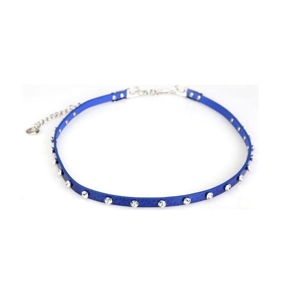 Cinto Infantil Azul Escuro Com Pedras