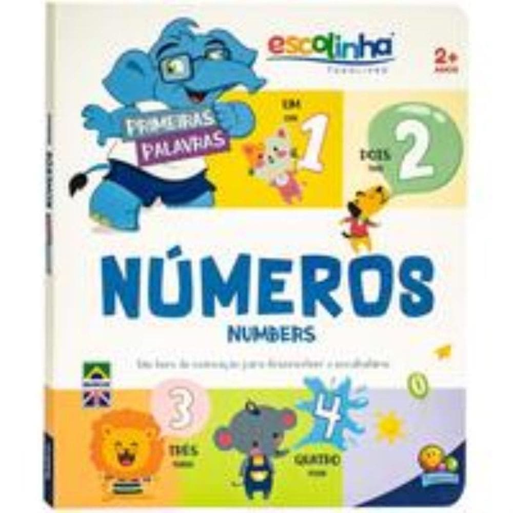 Escolinha Todolivro - Escolinha Todolivro - Primeiras Palavras -  Numeros - Todolivro