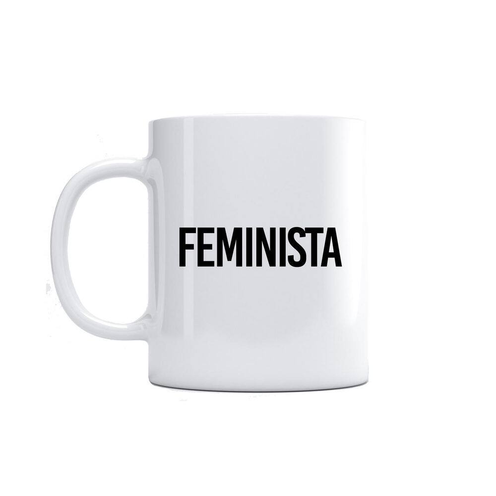 Caneca Branca Feminista - Use Dmnd
