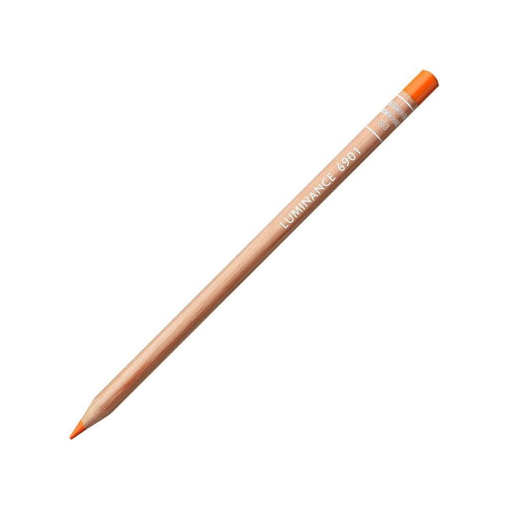 Lapis De Cor Carand`Ache Luminance 533 Dark Cadmium Orange