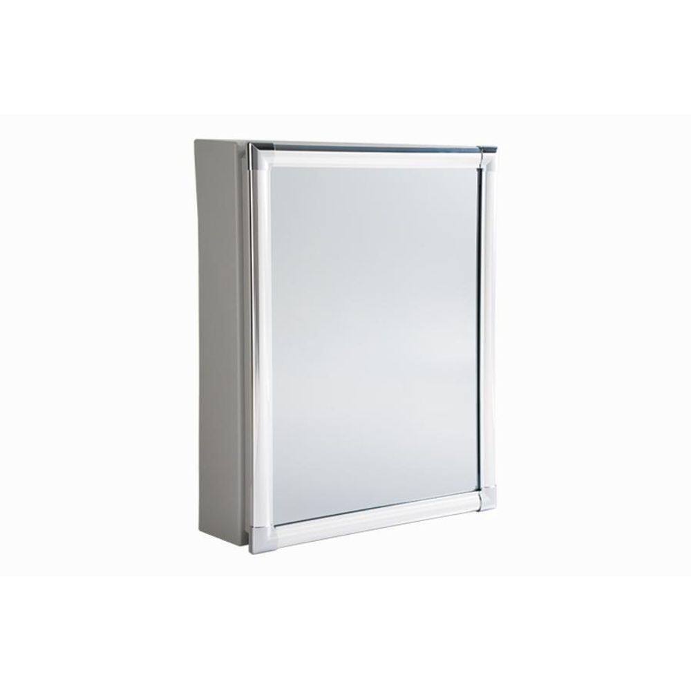 Armário Plástico Cinza Com Perfil De Alumínio Astra 36x11x45
