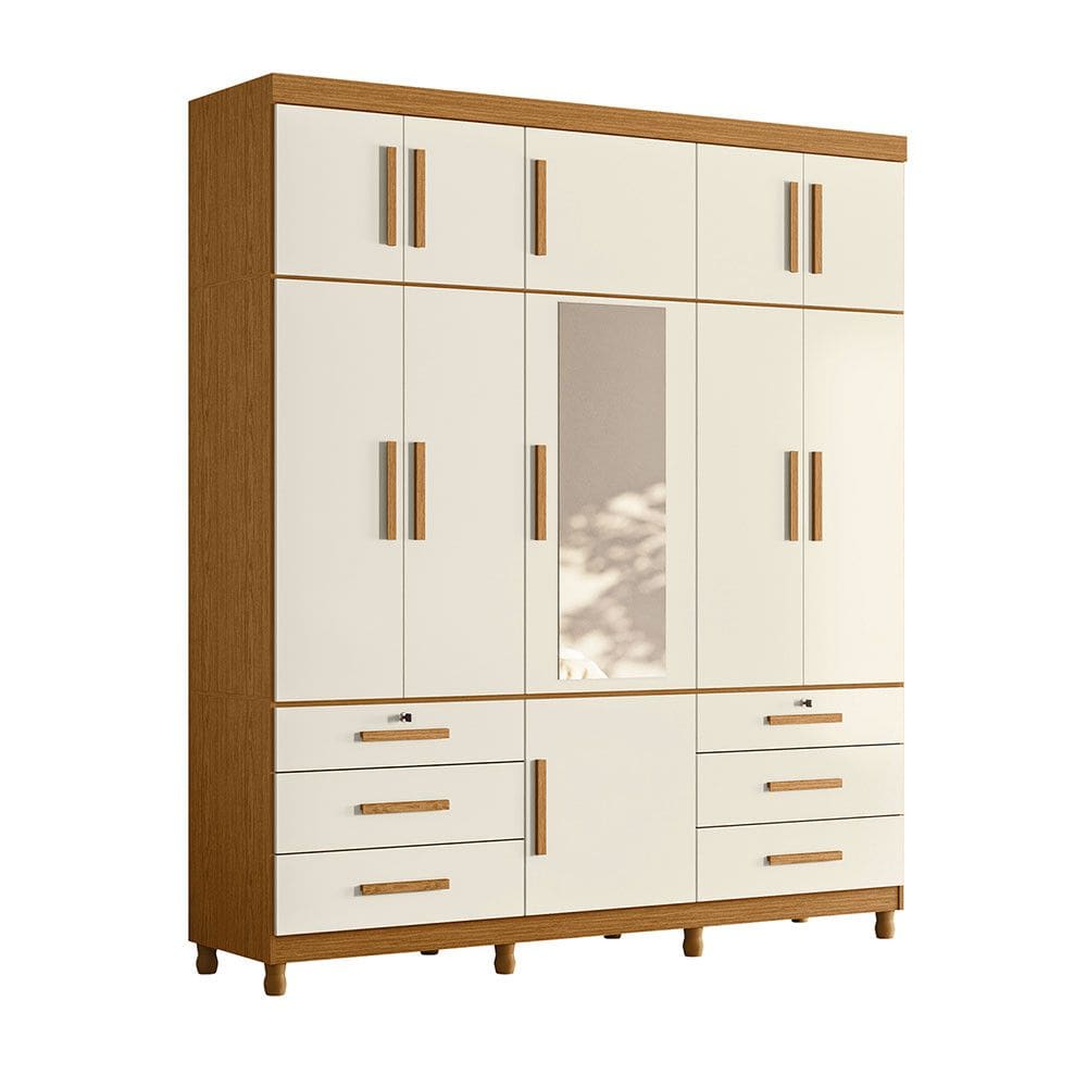 Guarda-roupa Triton Plus Albatroz 11 Portas 6 Gavetas