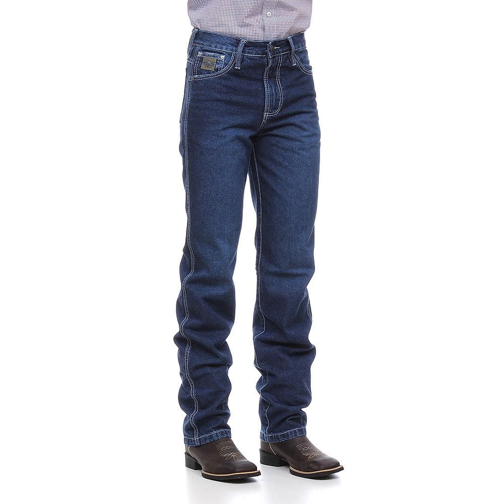 Calça Jeans Masculina Escura Bronze King Fit - King Farm 19114