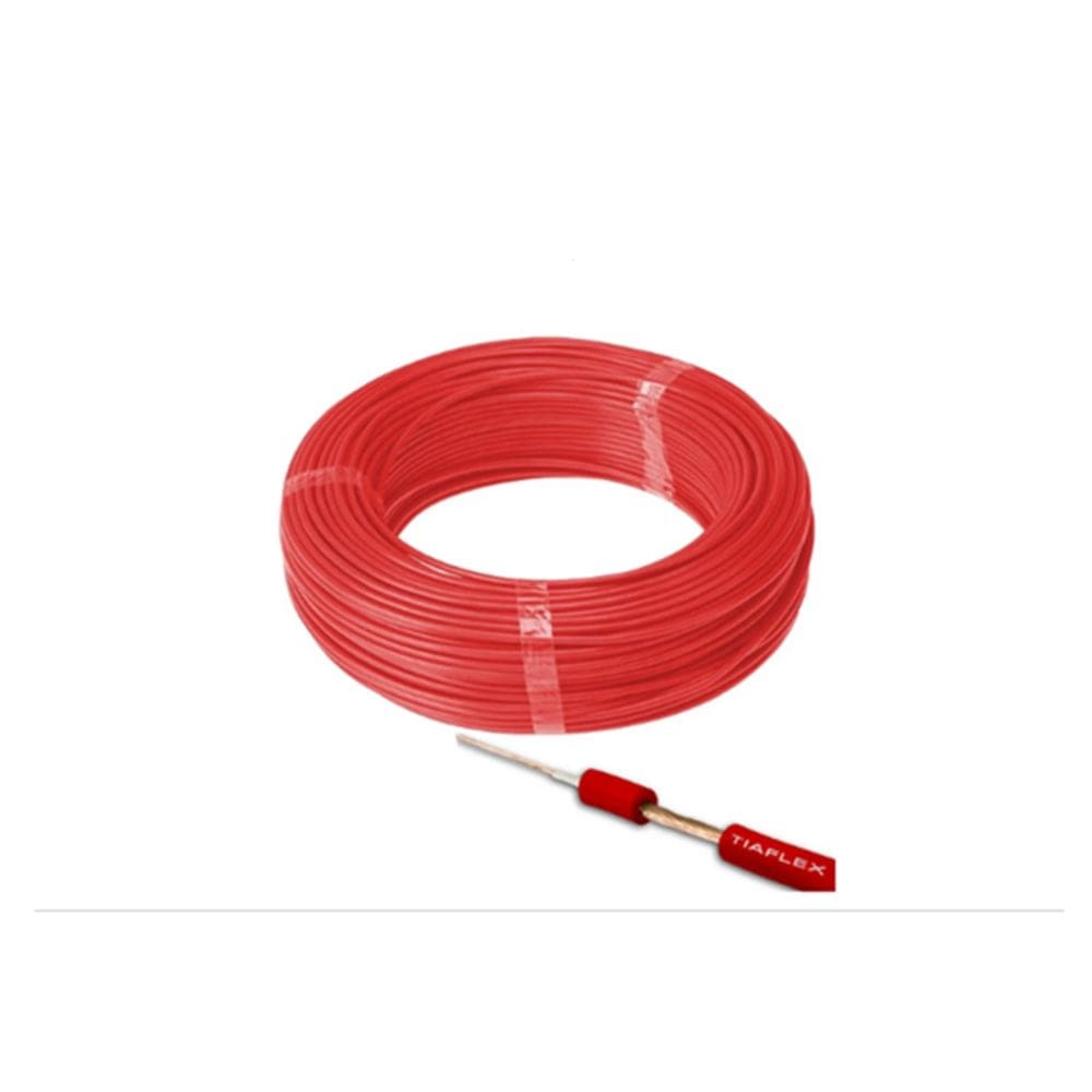 Cabo Audio Frequência Guitarra 1 X 0,20Mm2 Verm Rl 100 Mts