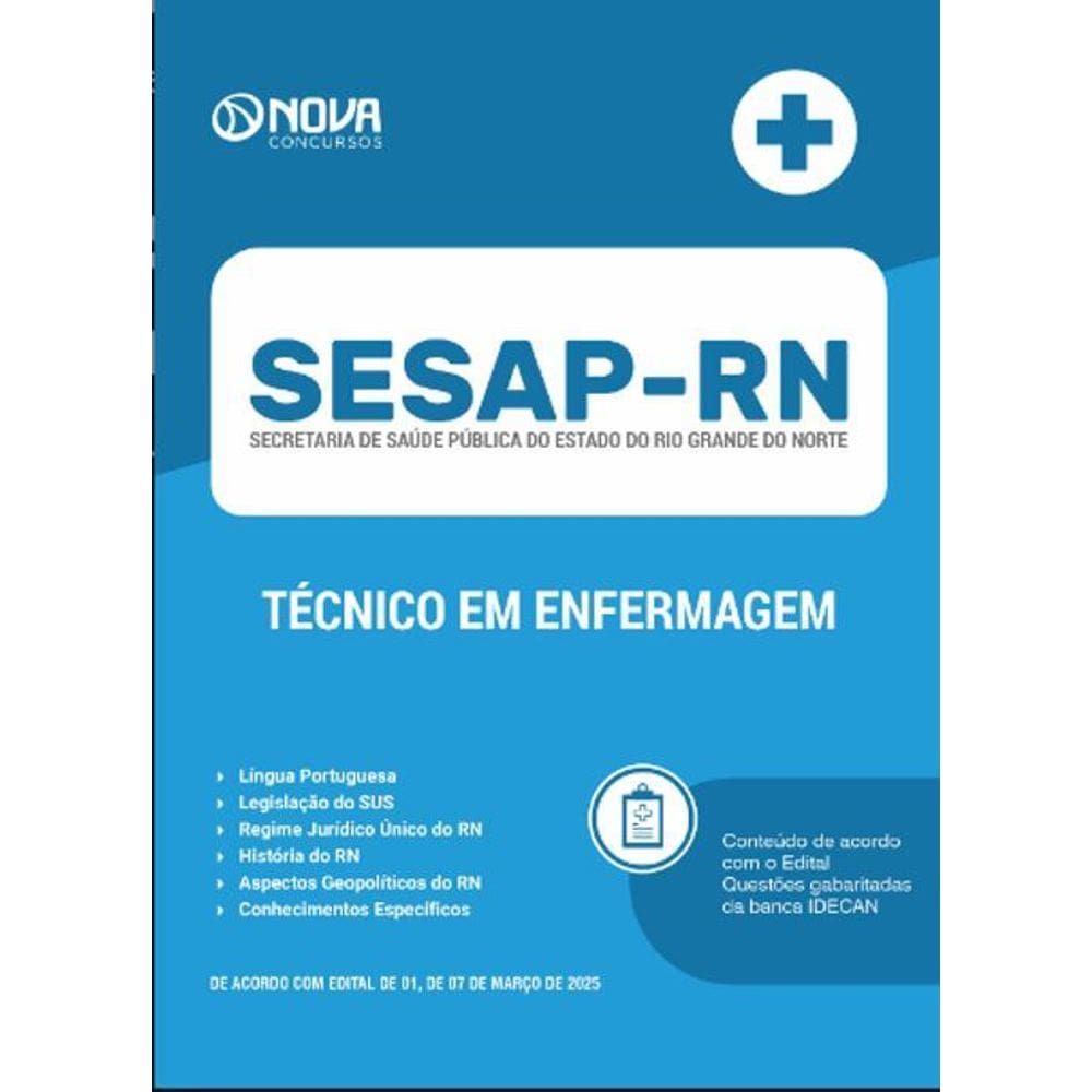 Apostila Sesap Rn - Técnico Em Enfermagem