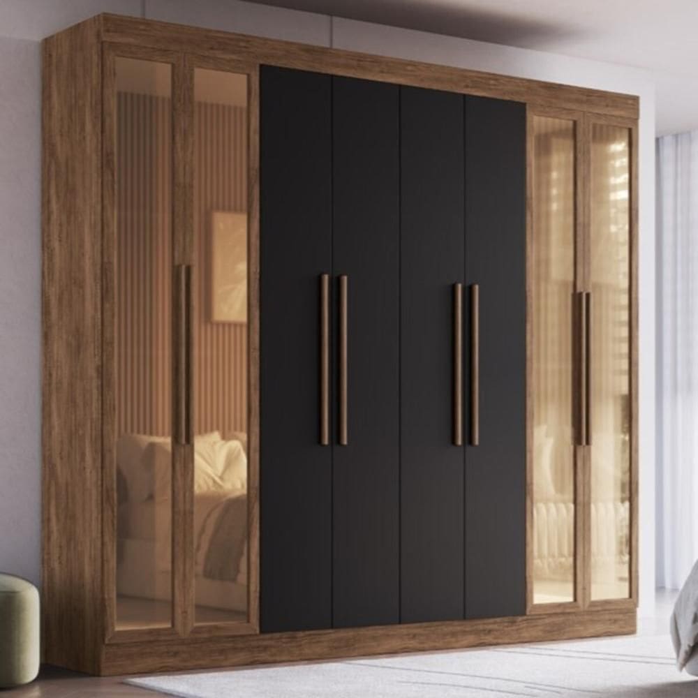 Guarda-Roupas Casal 8 Portas 242cm Multimóveis CR35261
