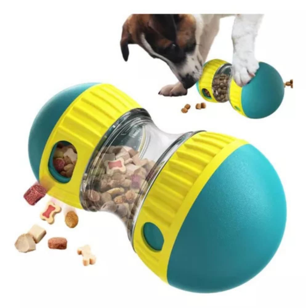 Brinquedo Interativo para Pet Bola com Alimento