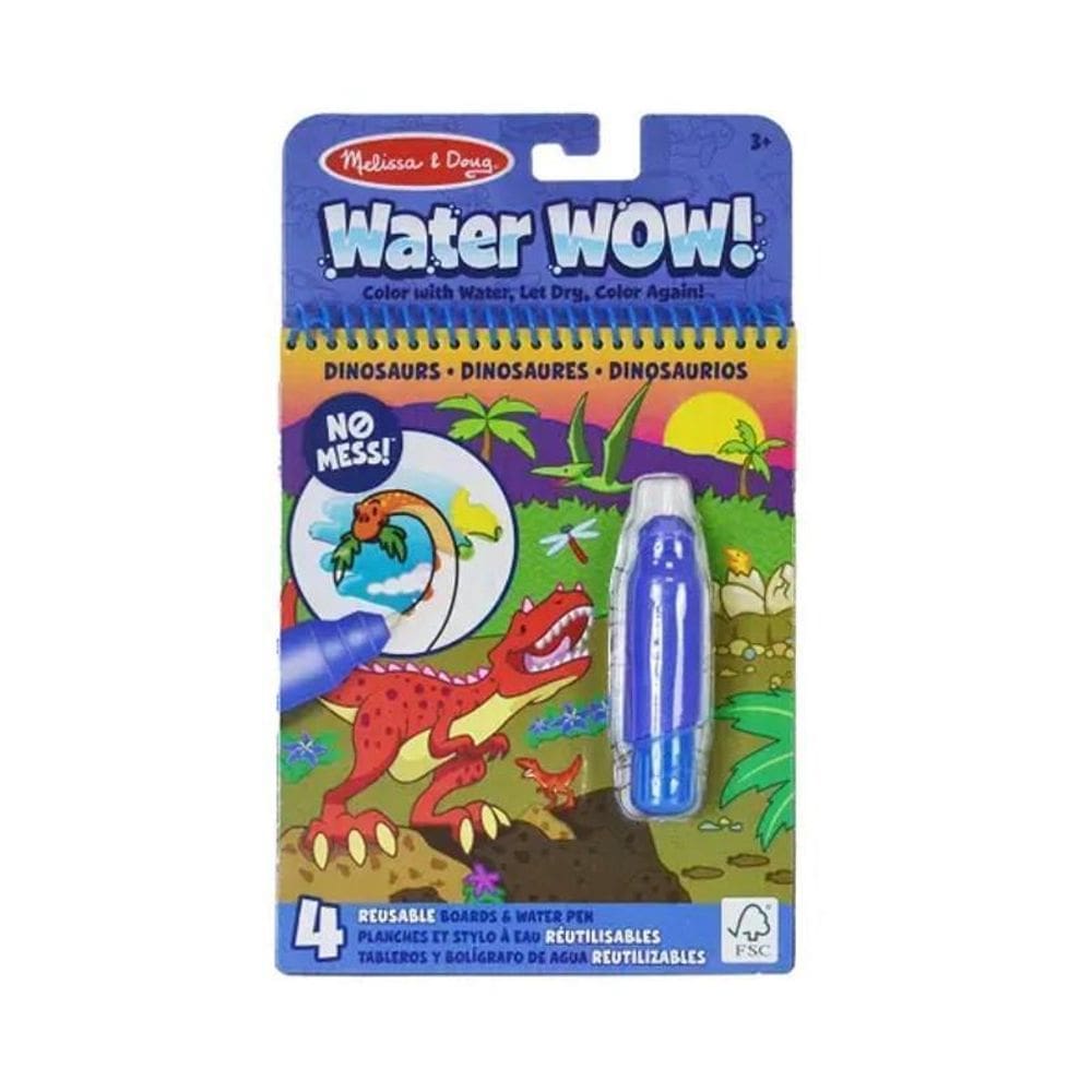 Caderno E Caneta De Agua Colorir Dinossauro - Melissa E Doug