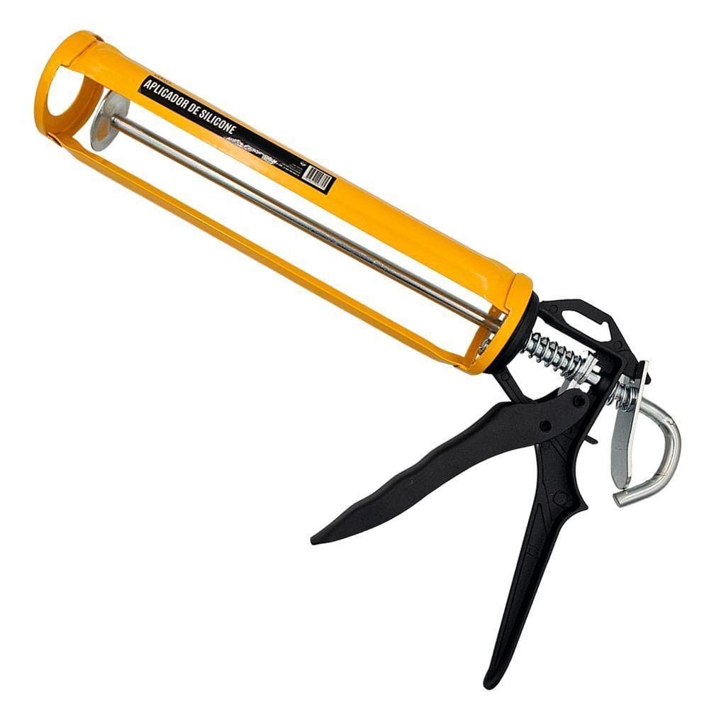 Pistola Aplicador De Silicone Reforçada Profissional Elite